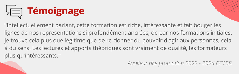 Témoignage CC158 2023-2024