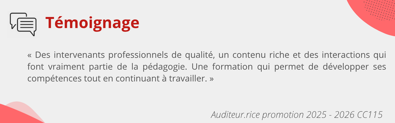 Témoignage CC15 2025-2026