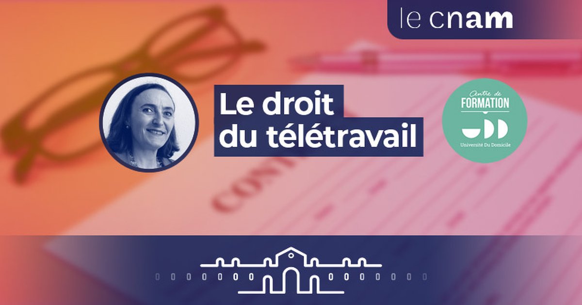 MOOC Droit du télétravail