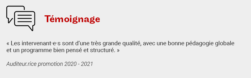 Témoignage CC45 Témoignage CC45